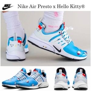 Nike Size 8 Men's Air Presto x Hello Kitty Lace Up Fashion Sneakers NWT no box